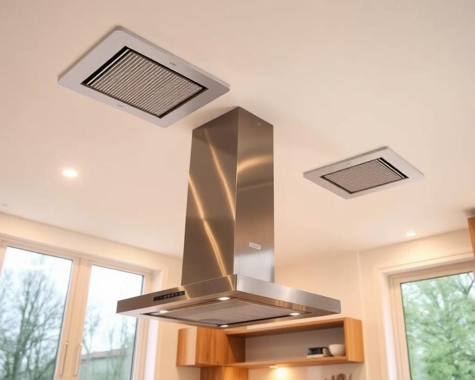 dampkap en afzuigventilatoren