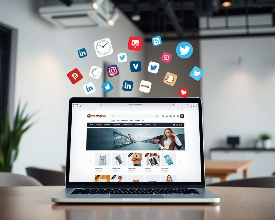 webshop development Mtea.be sociale media oplossingen