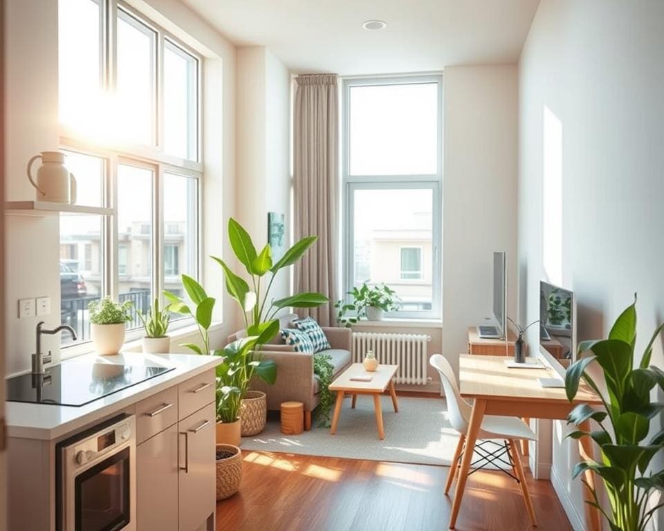 Efficiënt gebruikmaken van kleine woonruimtes