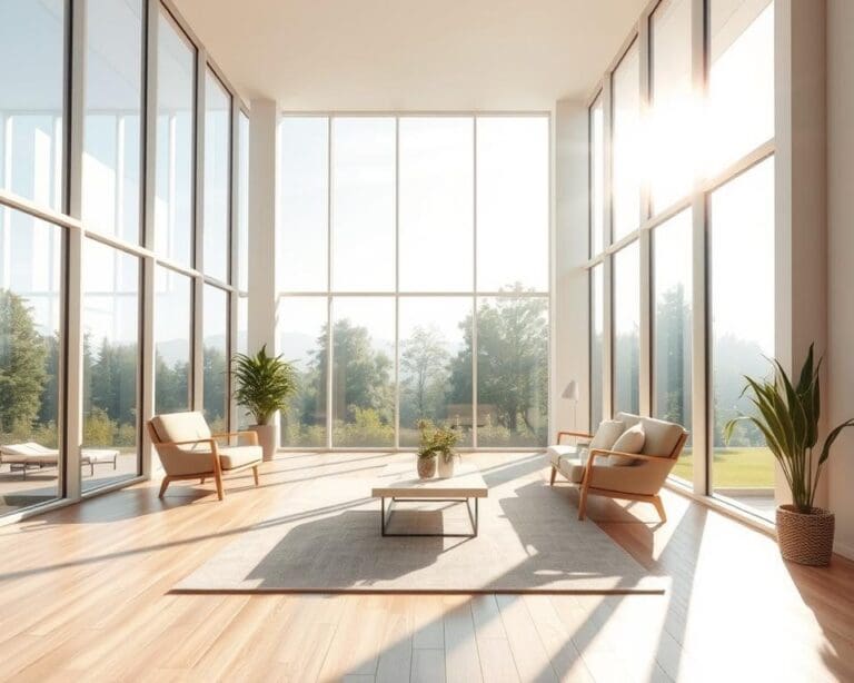 Grote ramen die zorgen voor veel daglicht