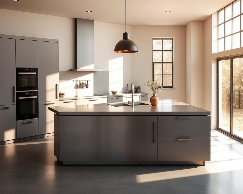 Hoe duurzaam is een designkeuken van gerecycled staal?