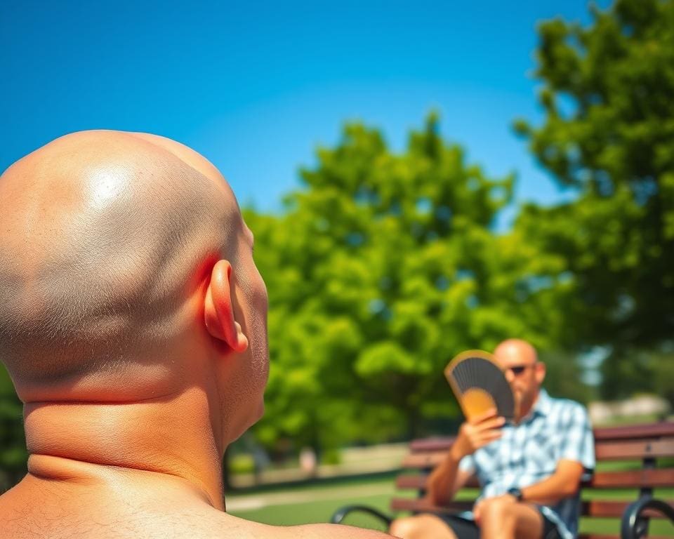 Hoe houd je je kale hoofd fris in de zomer?