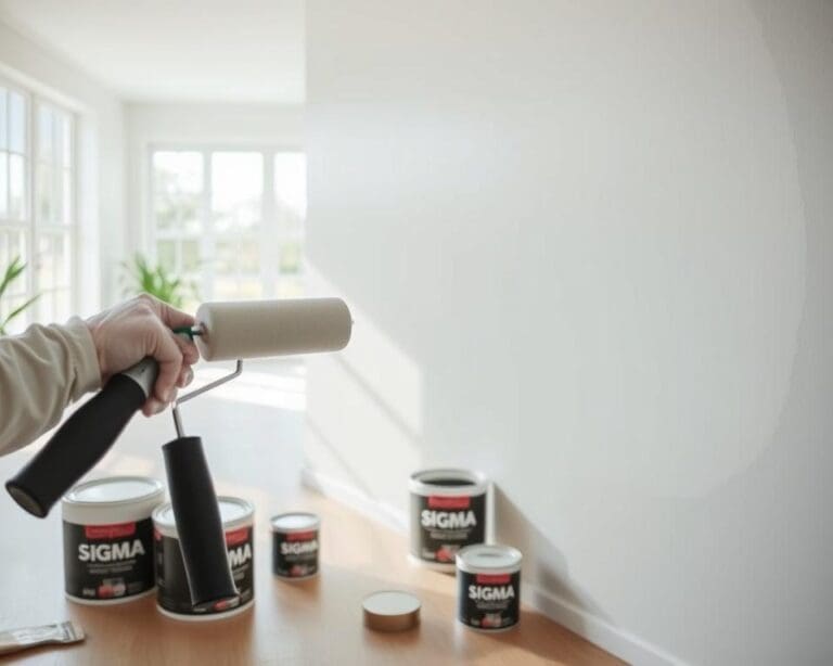 Hoe zorg je voor een streeploos resultaat met Sigma lak?