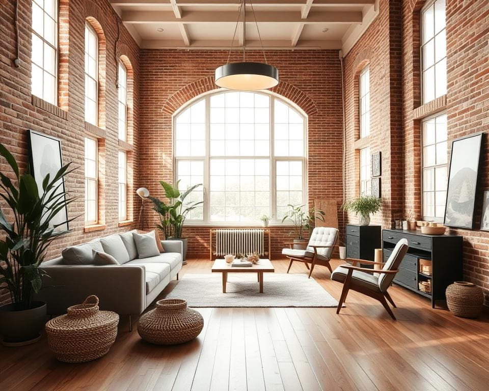 Loftinspiratie: open wonen met karakter