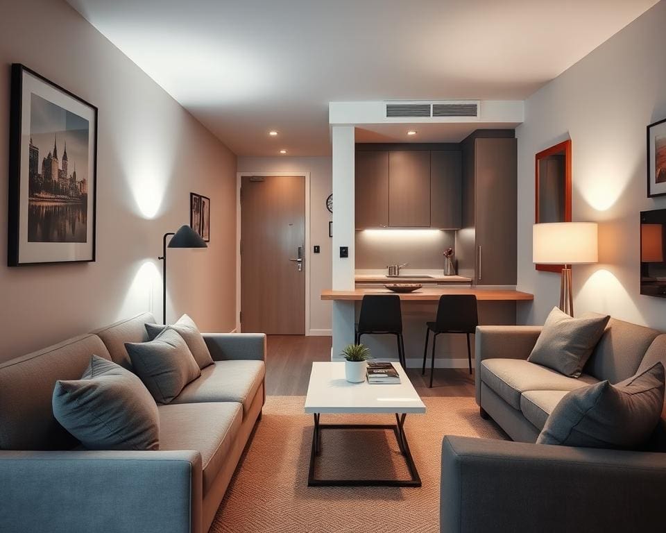 Stijlvol wonen in een compact appartement