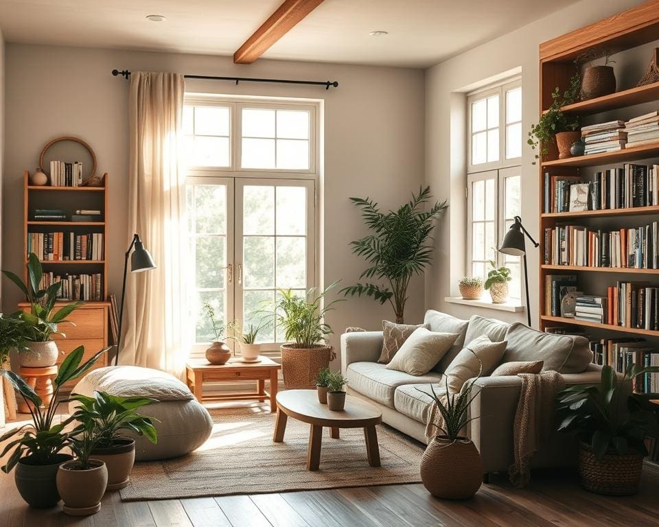 Hoe pak je een woonkamer duurzaam inrichten aan?