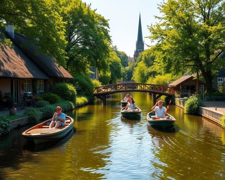 Wat maakt Giethoorn uniek voor een dagje weg?