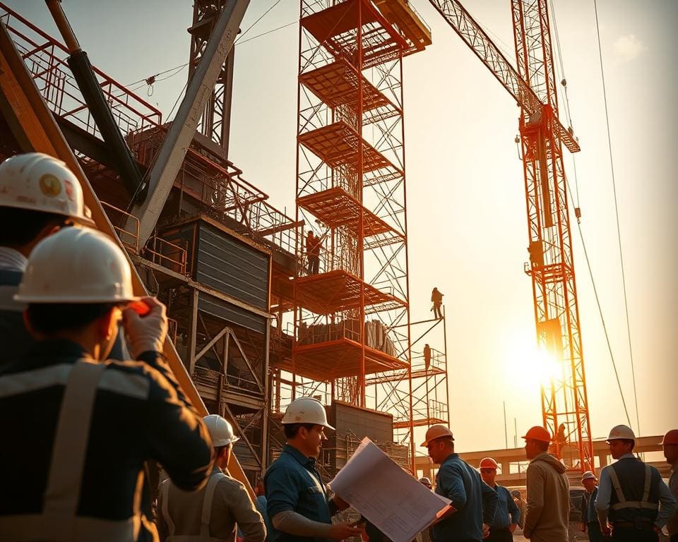 Werken in de bouw met veiligheid voorop