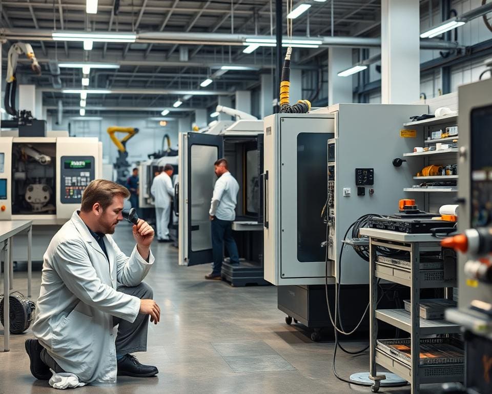 onderhoud zorg moderne machines