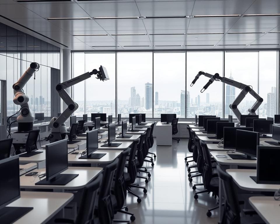 De impact van automatisering op kantoorbanen