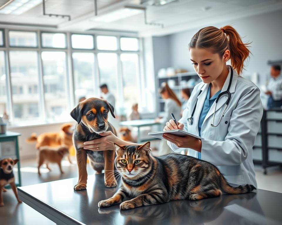 De werkdag van een dierenarts: zorg en precisie