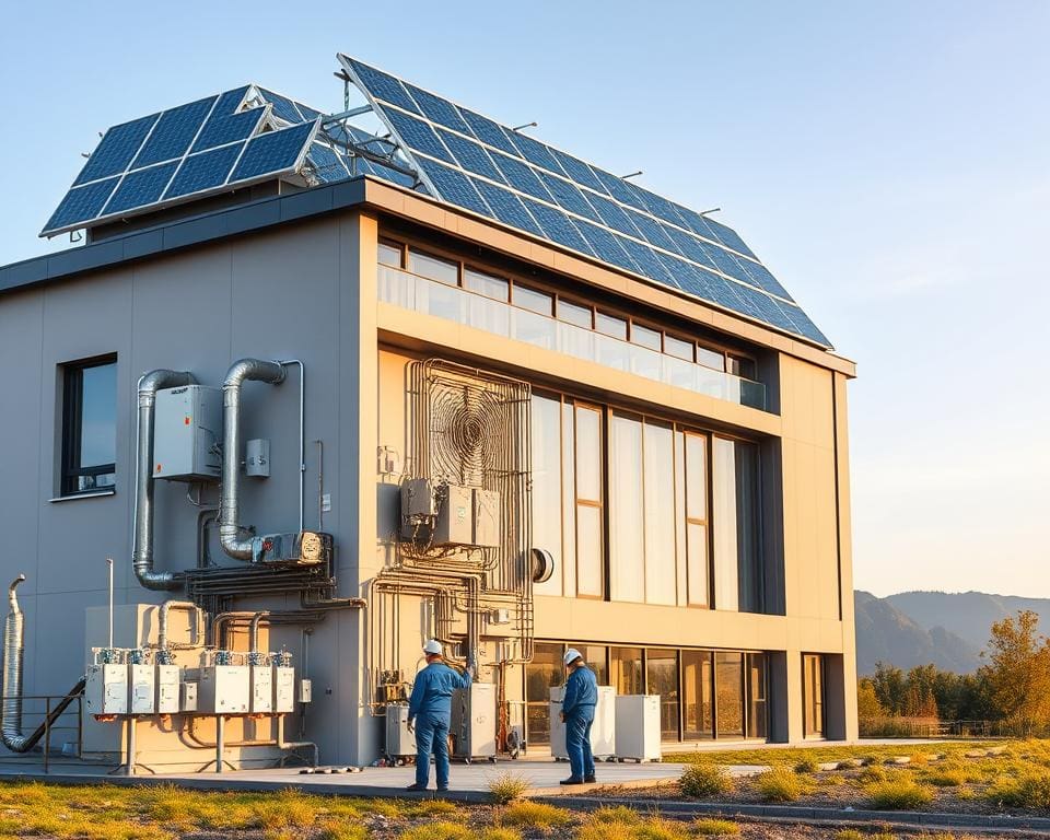 Duurzame installaties voor energieneutrale gebouwen