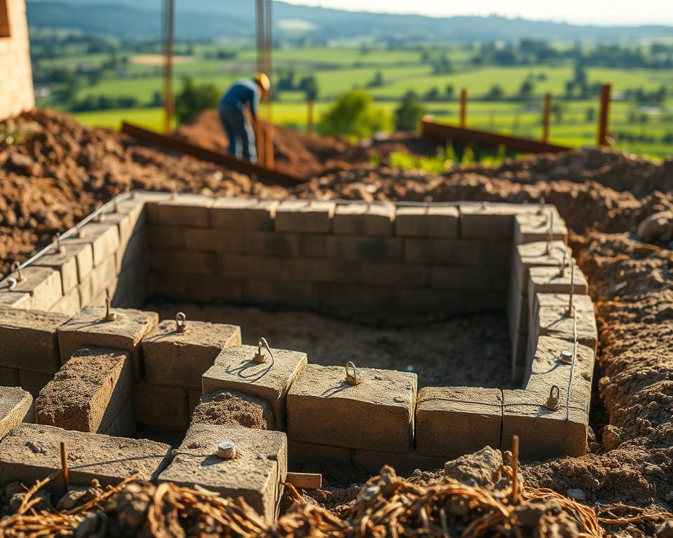 Hoe bereid je de fundering van een huis goed voor?
