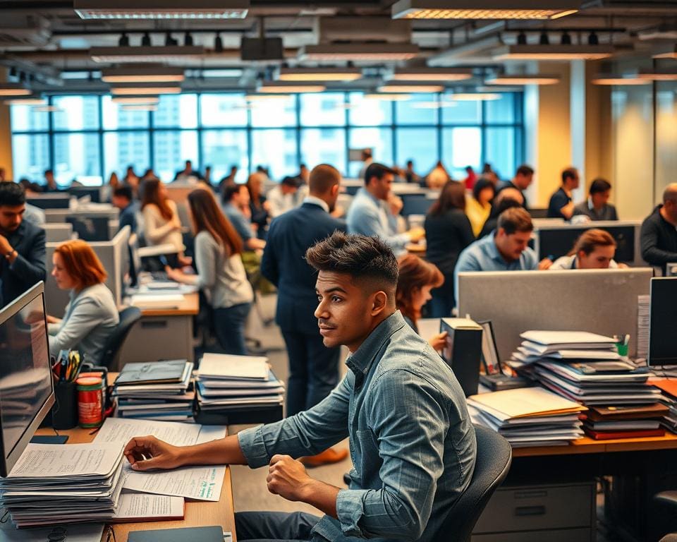 Hoe blijf je gemotiveerd in een drukke werkomgeving?