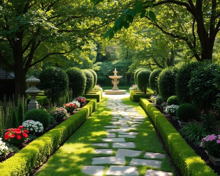 Hoe breng je structuur in je tuin met planten en paden?