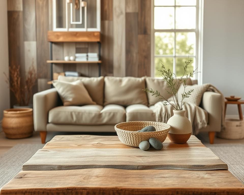 Hoe maak je je interieur tijdloos met natuurlijke materialen?