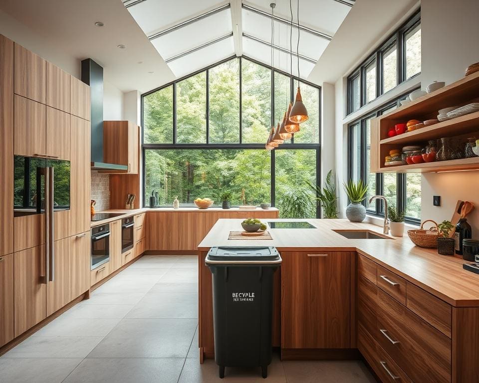 Hoe ontwerp je een keuken met minimale ecologische voetafdruk?