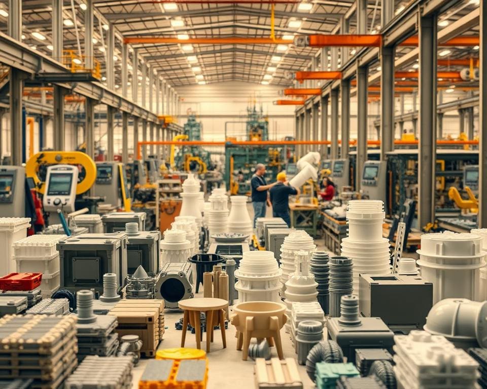 Kunststof toepassingen in industriële projecten