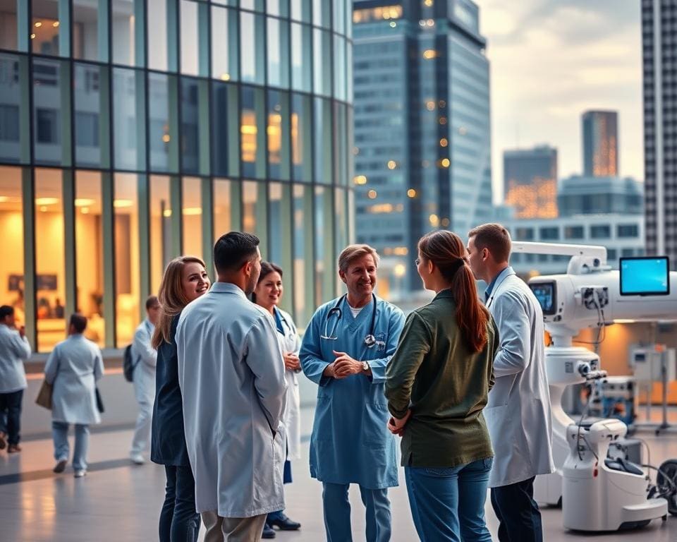 Samenwerking tussen zorginstellingen en tech