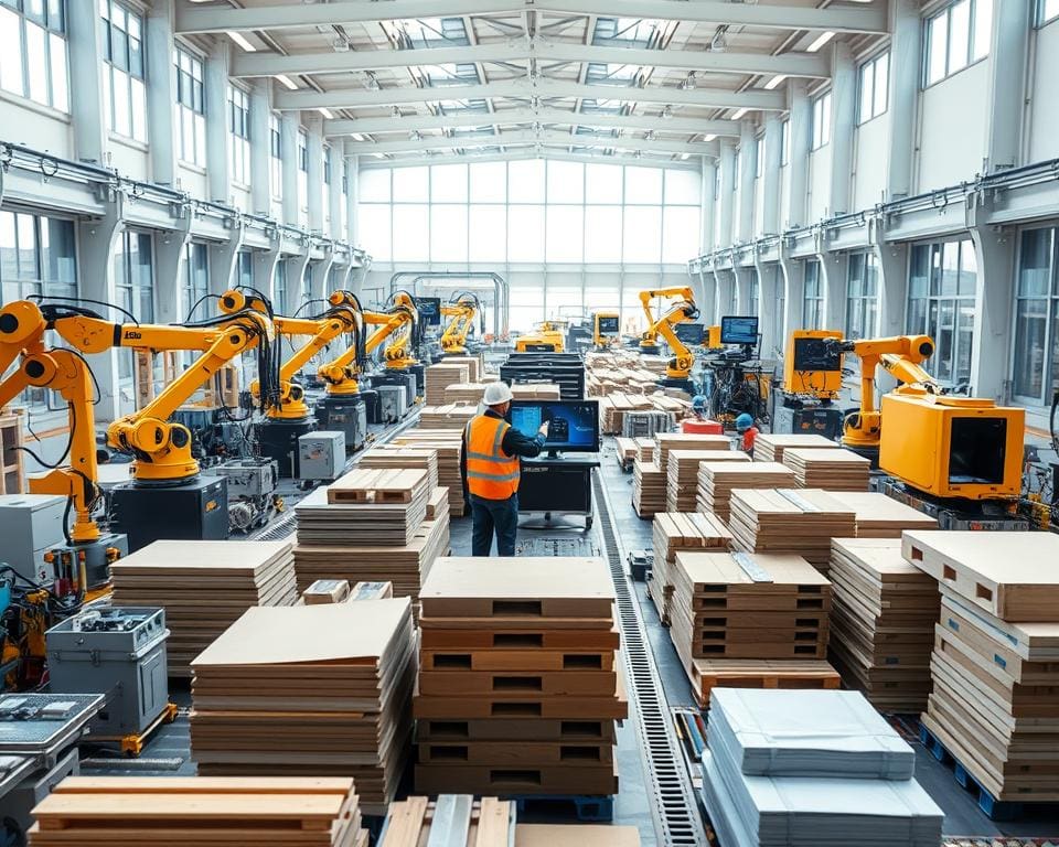 Slimme fabrieken en digitalisering in de bouwsector