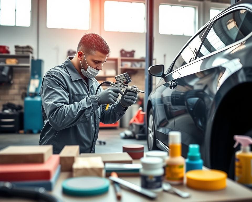 Wat is de beste methode voor auto lak reparatie?