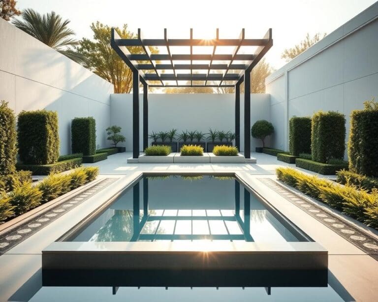 Wat zijn de nieuwste trends in moderne tuinarchitectuur?