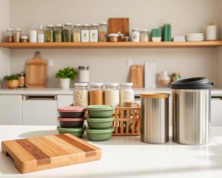 Welke duurzame producten zijn essentieel voor een moderne keuken?