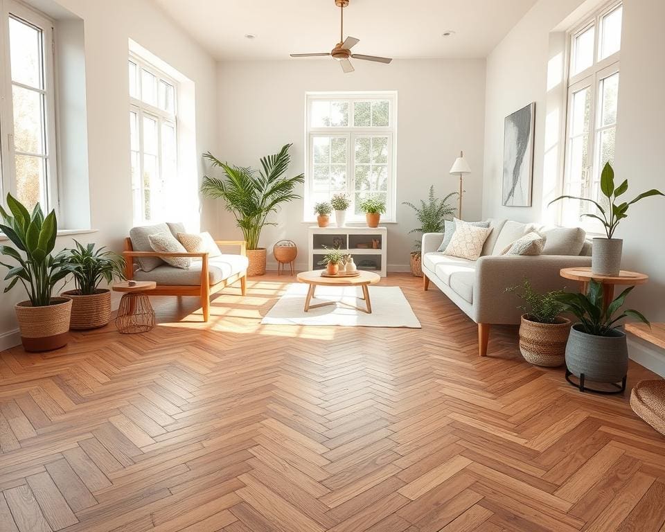 Welke duurzame vloeren passen bij een modern interieur?