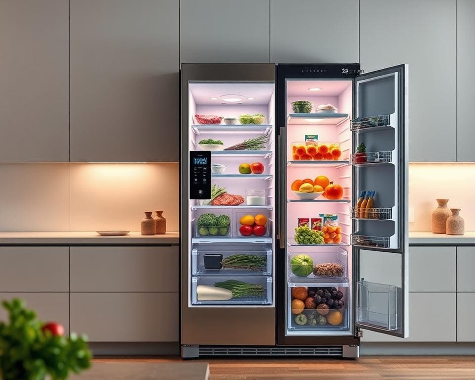 Welke slimme koelkasten helpen voedsel langer vers te houden?