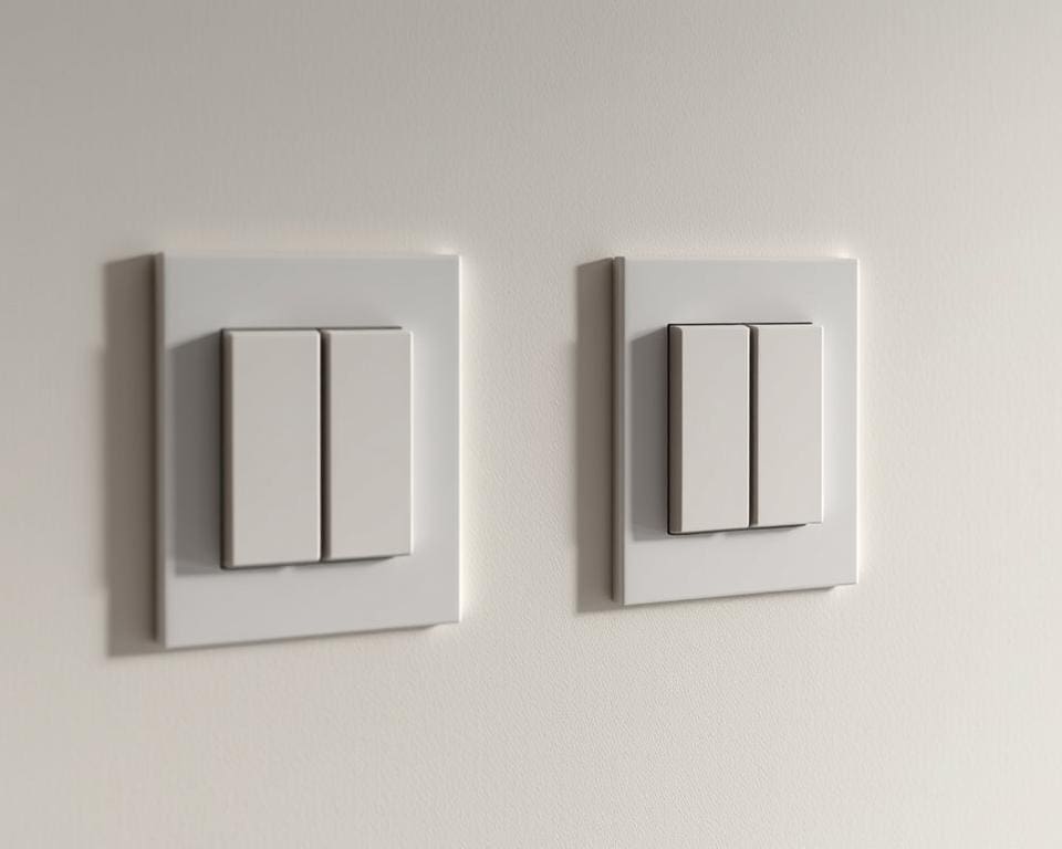 Welke slimme schakelaars werken zonder wifi of batterijen?