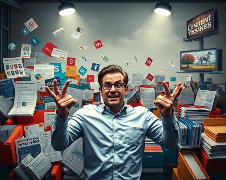 Wat zijn veelgemaakte fouten in contentmarketing?