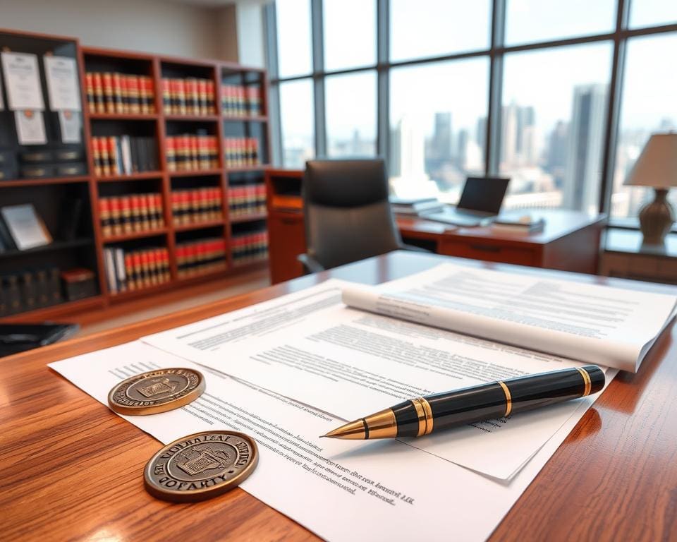Welke notaris helpt bij zakelijke documenten?
