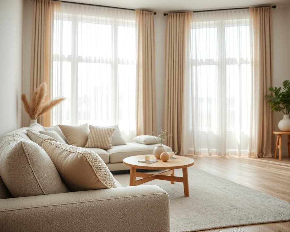 Hoe creëer je een rustige basis met neutrale tinten?