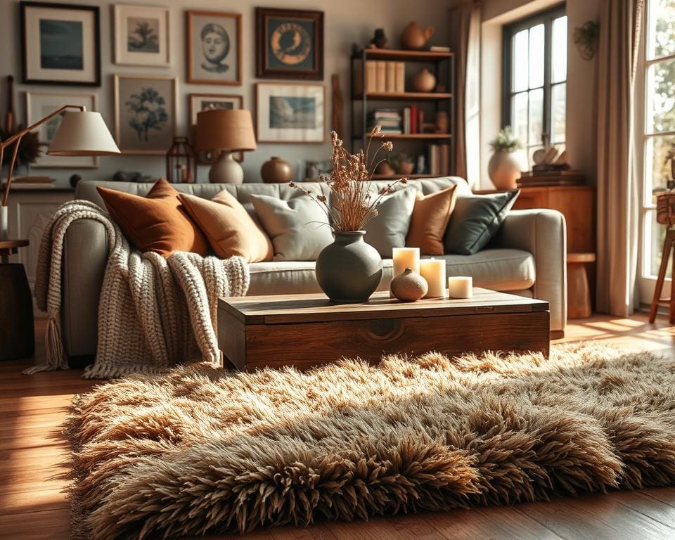 Hoe geef je je interieur warmte met texturen?