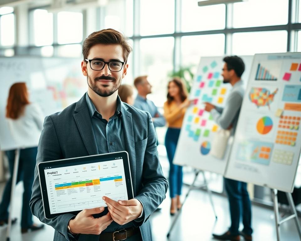 Hoe helpt een projectleider bij strakke planning?