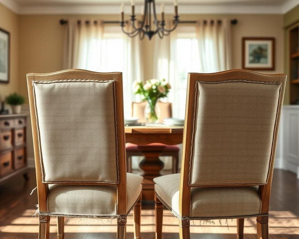 Hoe kies je eetkamerstoelen die niet snel slijten?