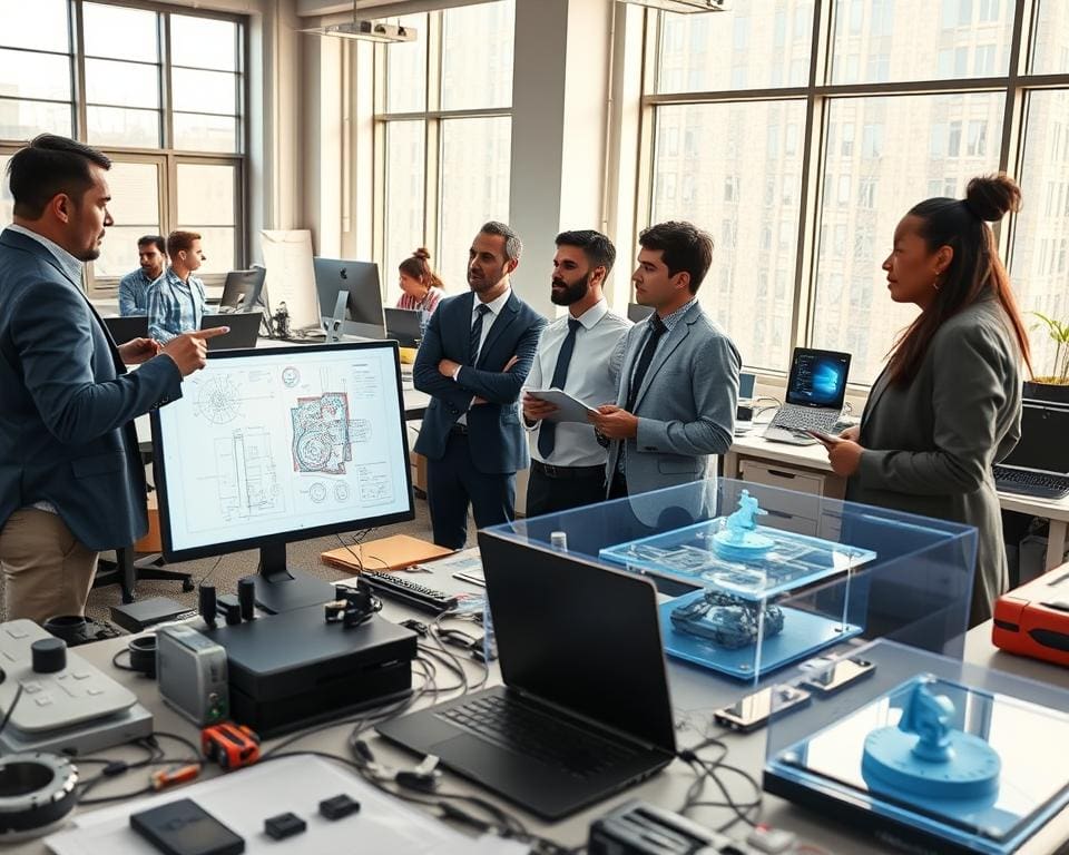 Hoe ondersteunt een engineer technische innovaties?