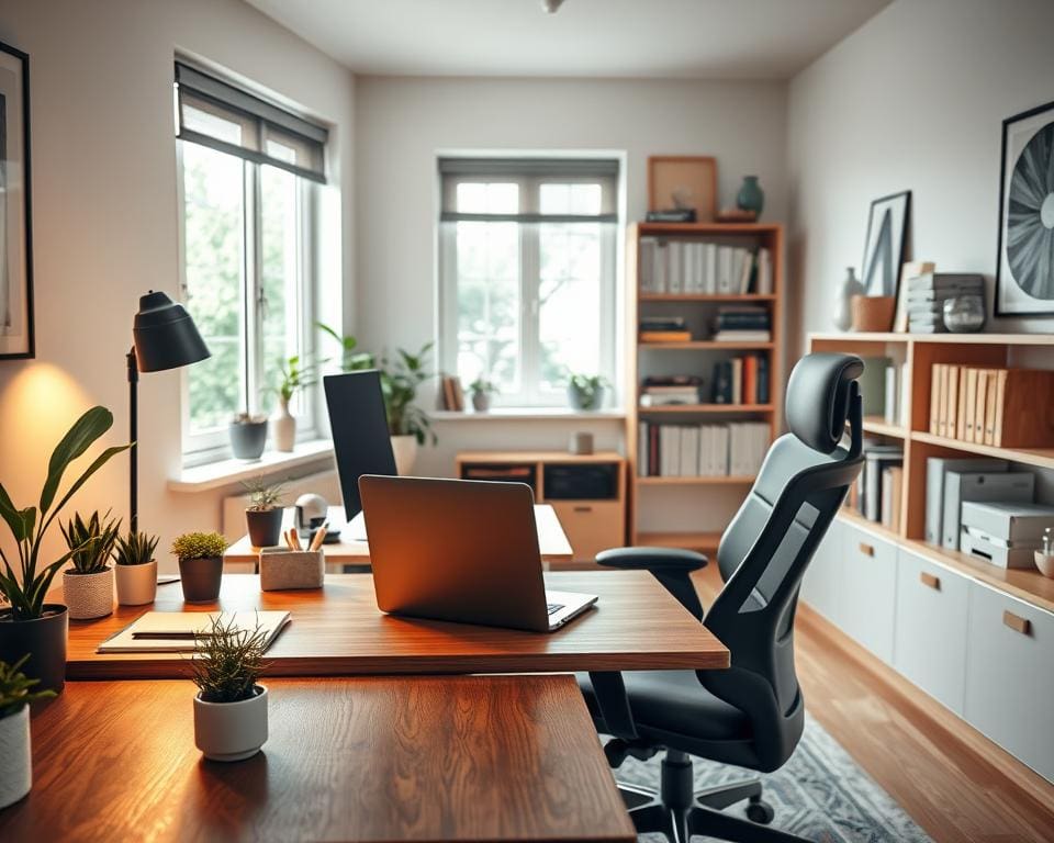 Hoe richt je een thuiskantoor praktisch in?