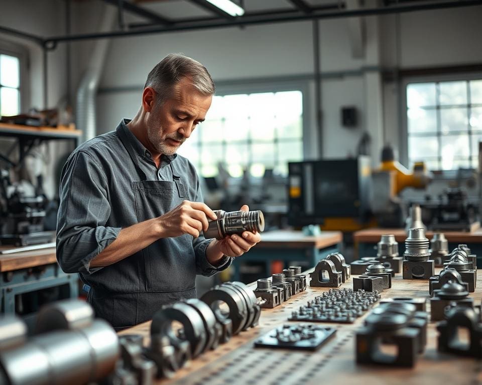 Hoe werkt een metaalbewerker aan maatwerkonderdelen?