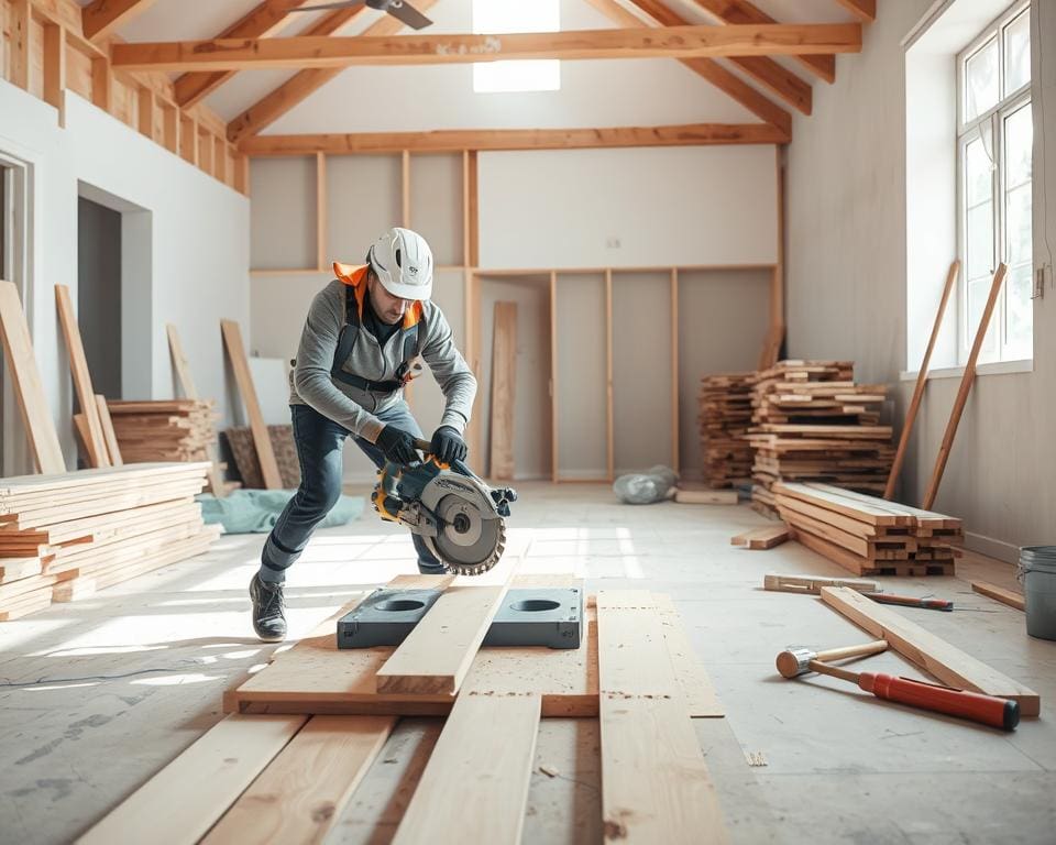 Hoe werkt een timmerman tijdens renovatieprojecten?