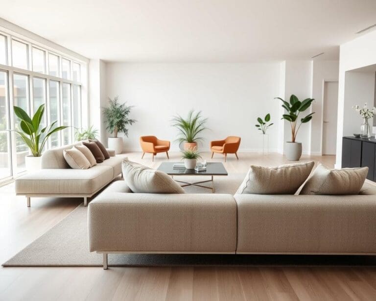 Waarom voelt een lage bank luchtig en modern?