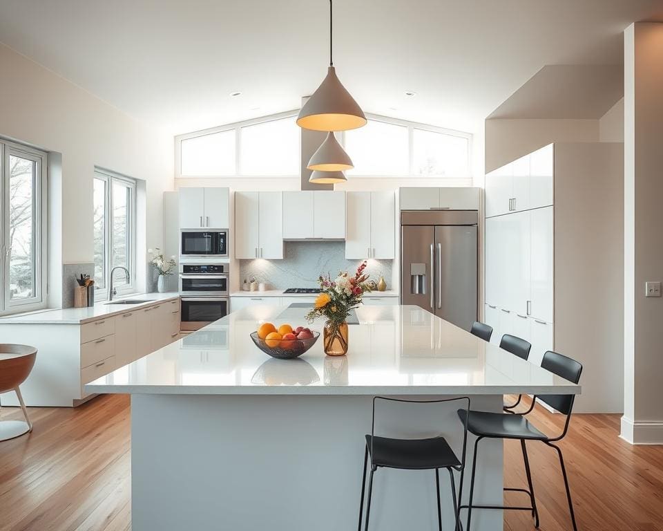 Waarom voelt een open keuken ruimtelijker?