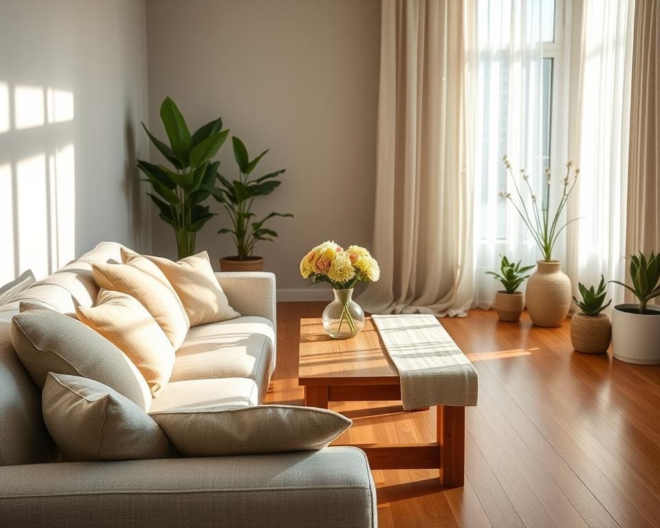 Waarom werkt linnen zo goed in rustige interieurs?