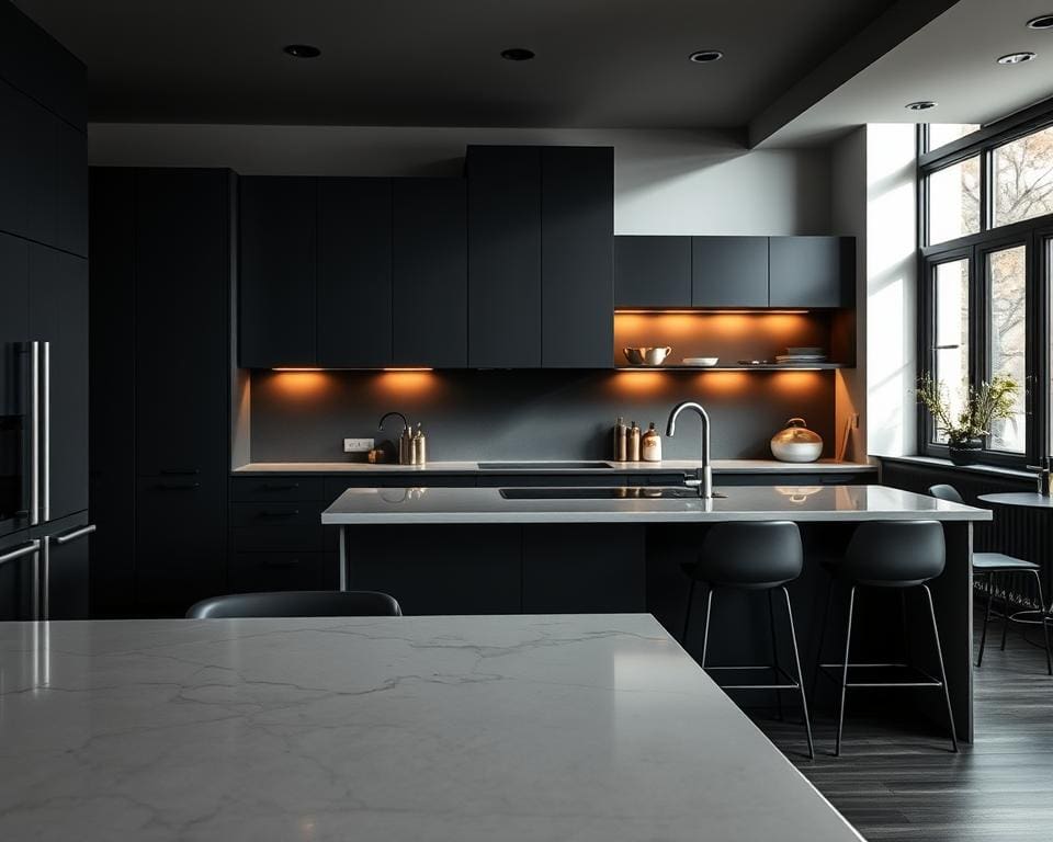 Waarom zijn donkere keukens zo populair geworden?