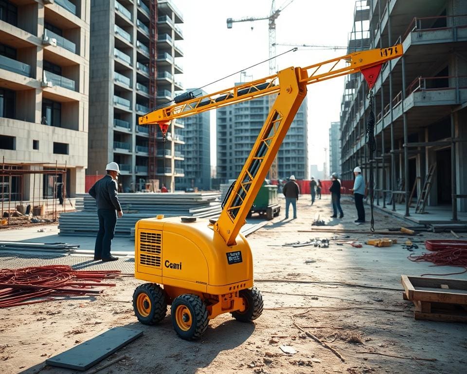 Wanneer kies je voor een compacte minihijskraan op locatie?