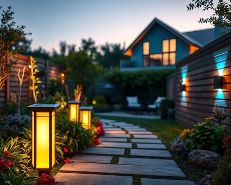 Wat zijn slimme oplossingen voor tuinverlichting?