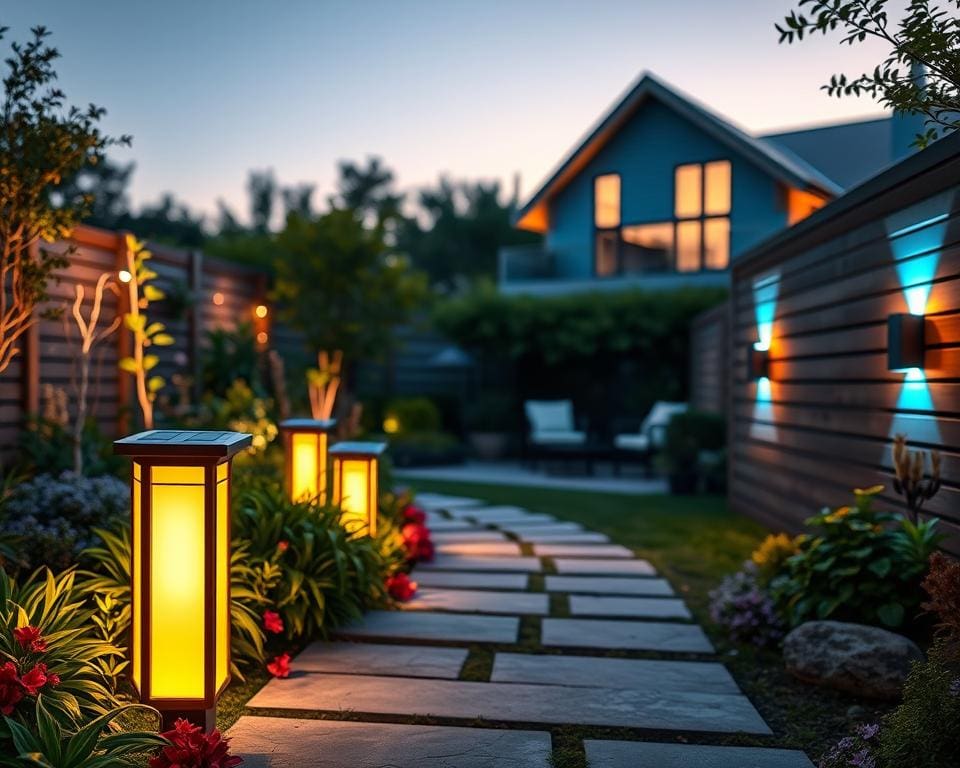 Wat zijn slimme oplossingen voor tuinverlichting?