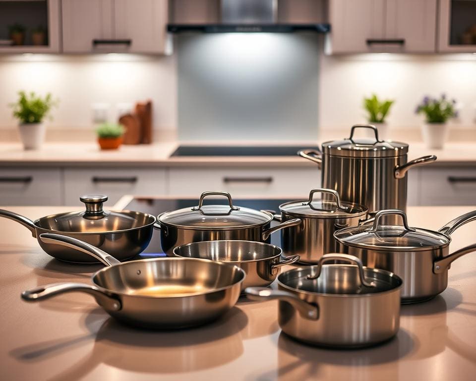 Welke pannenset is geschikt voor inductiekoken?