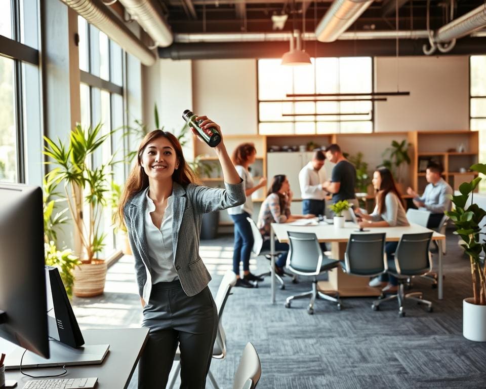 Energie behouden gedurende de hele werkdag
