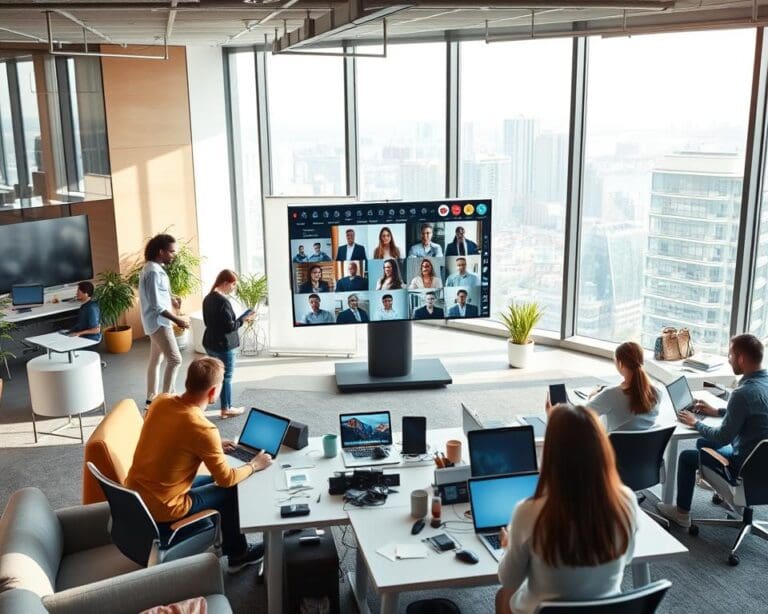 Digitale oplossingen voor hybride werken